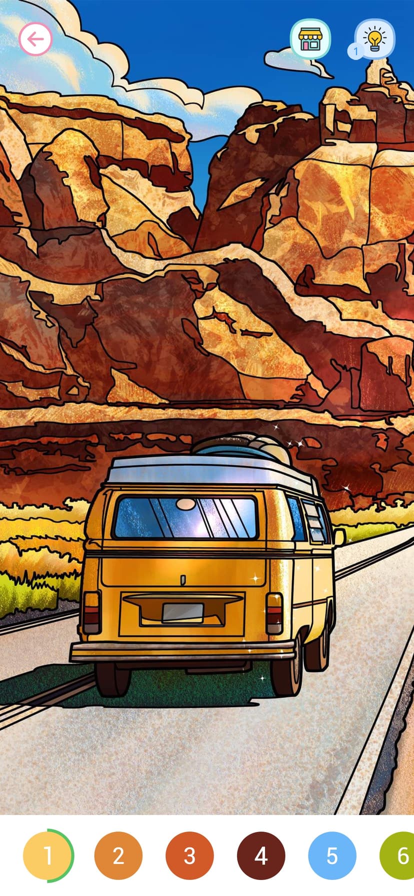 Coloring Book -Color by Number screenshot 5 - screenshot
