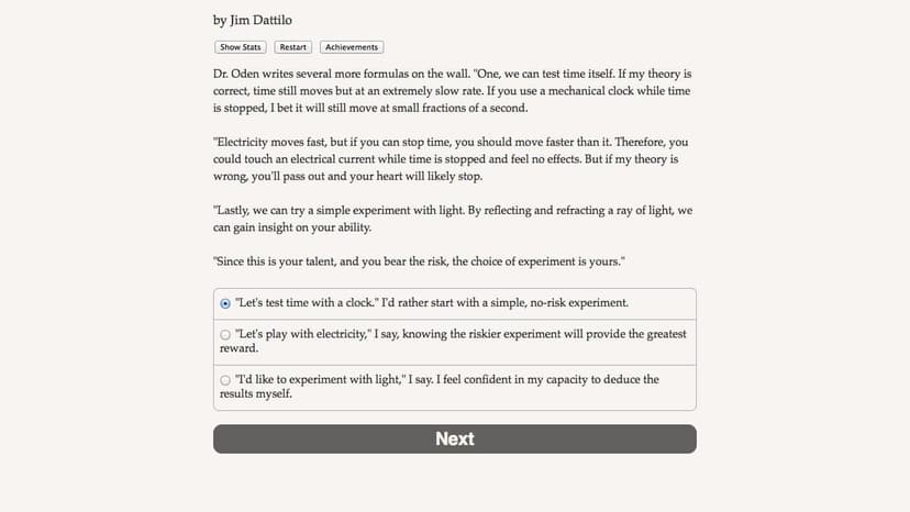Null - screenshot