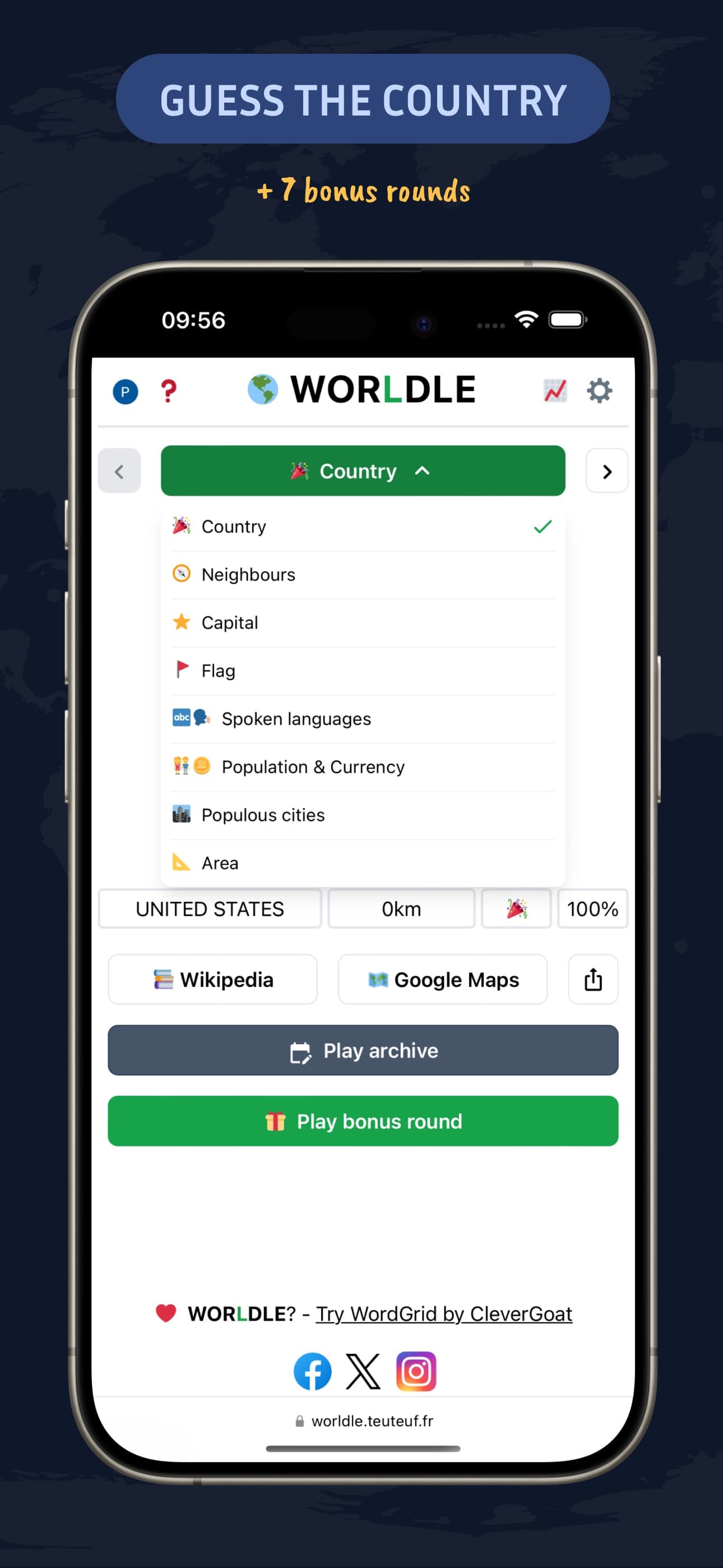 Worldle - Guess The Country! screenshot 2 - screenshot