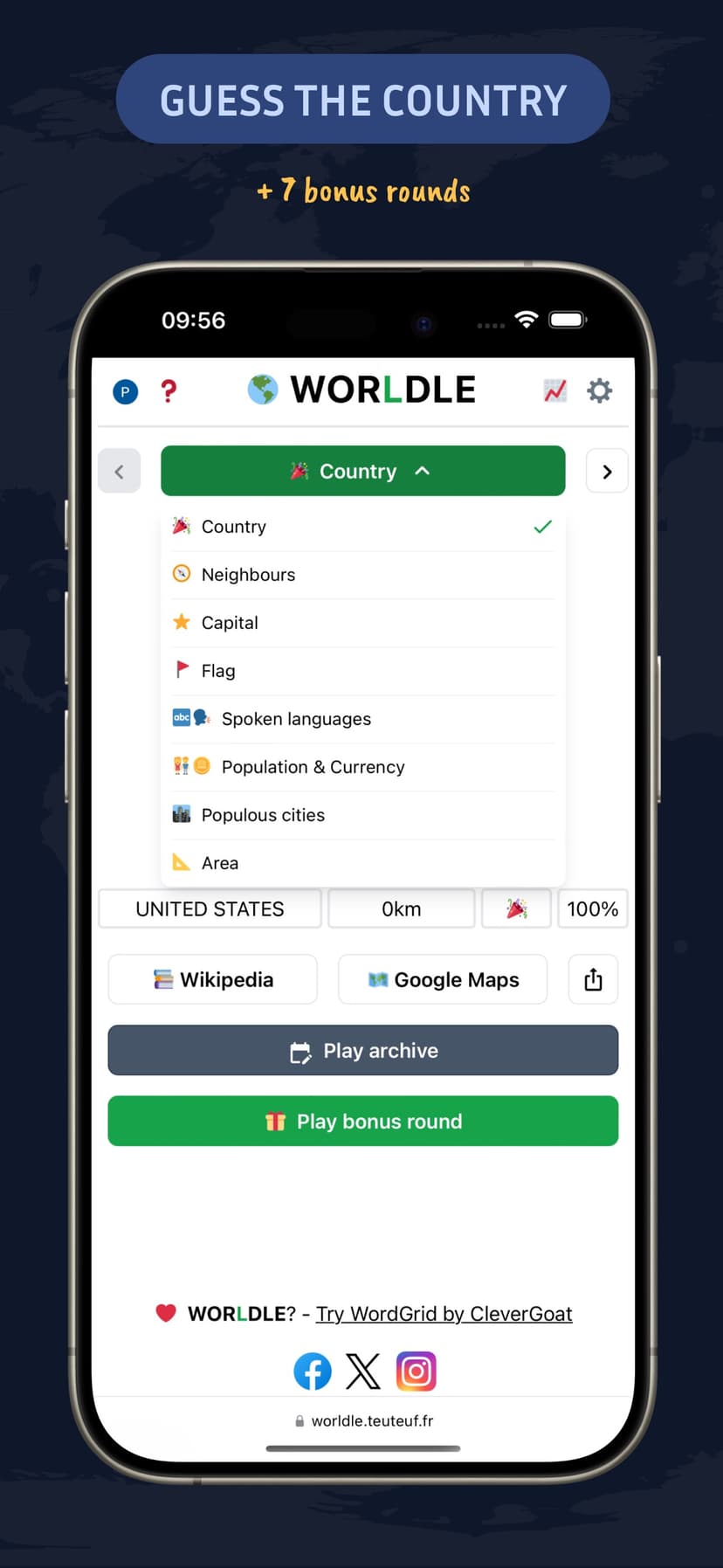 Worldle - Guess The Country! screenshot 2 - screenshot