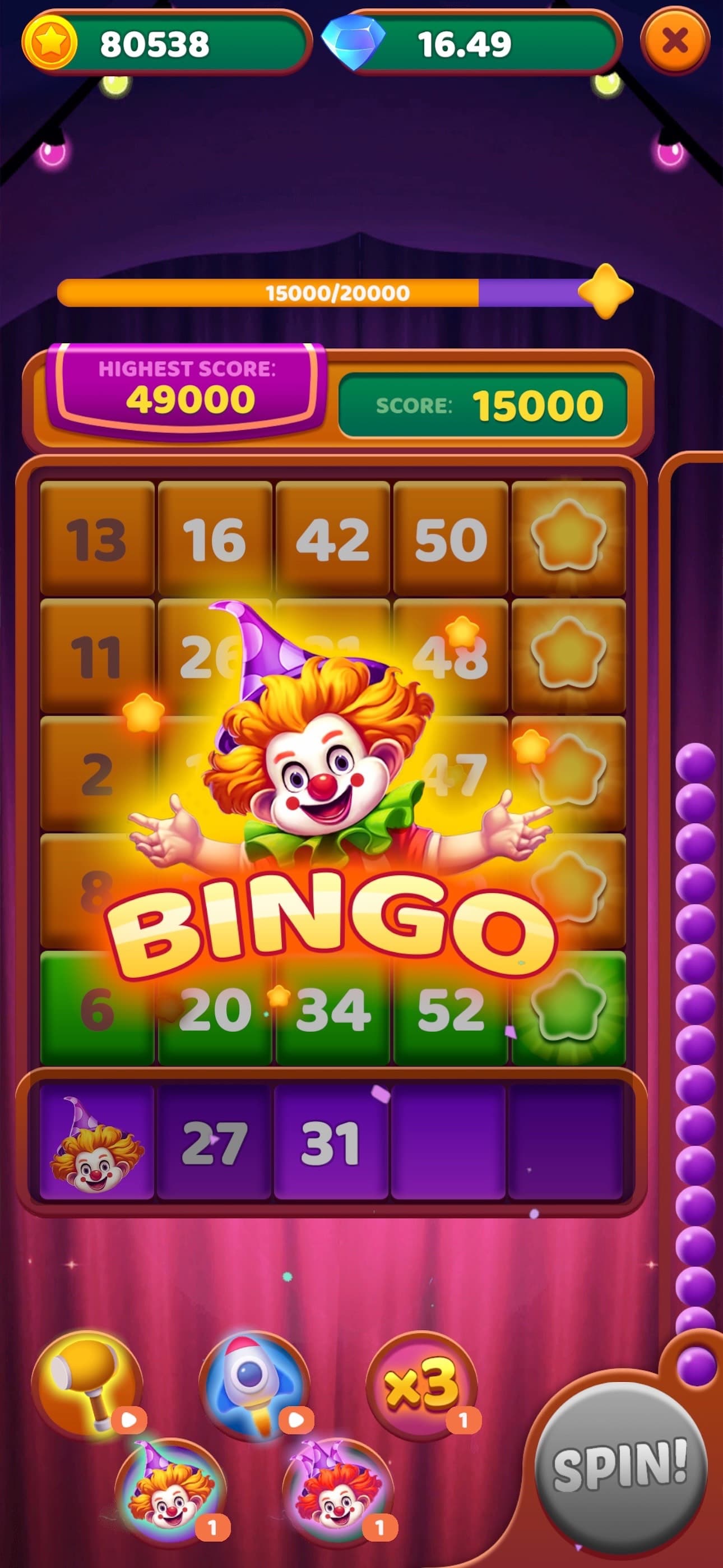 Bingo Adventure - Funny Game screenshot 1 - screenshot