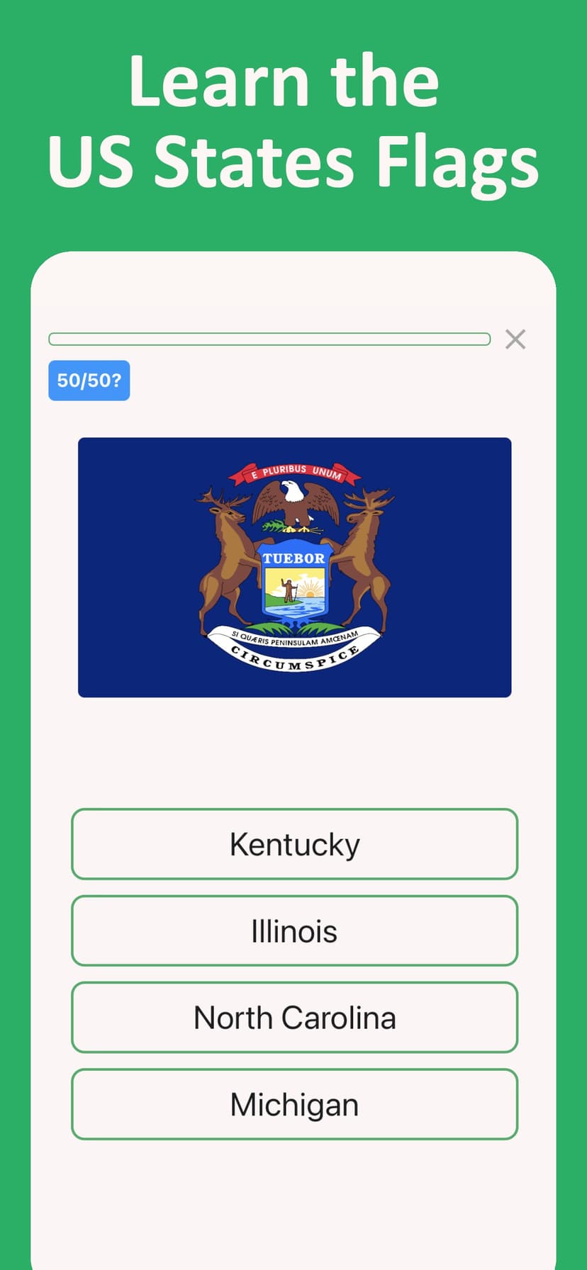 50 States & US Capitals Game screenshot 2 - screenshot
