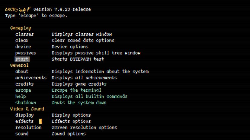 Null - screenshot