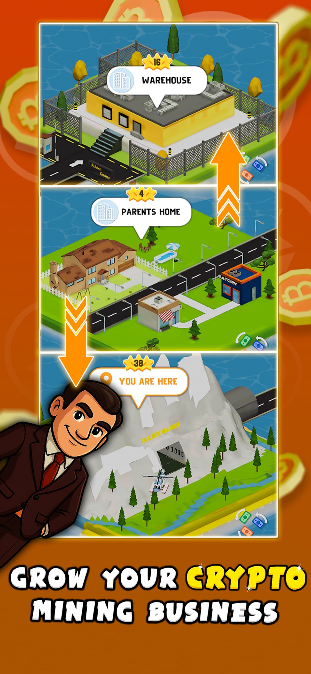 Bitcoin Miner Bro - Tycoon screenshot 3 - screenshot