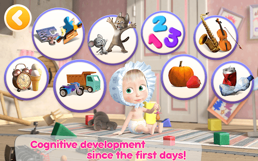 Masha and the Bear: Baby Game screenshot 9 - screenshot
