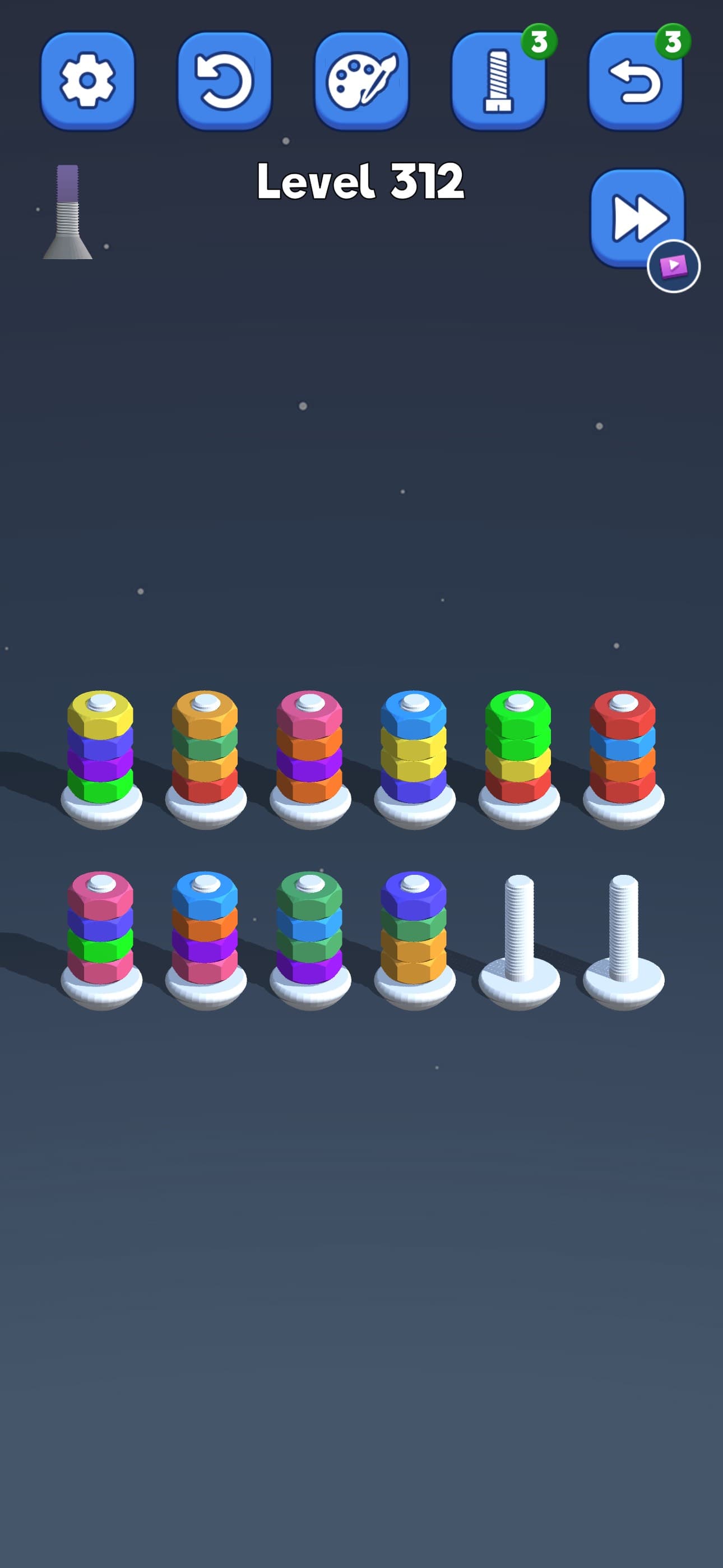 Nuts and Bolts: Sort Puzzle screenshot 5 - screenshot