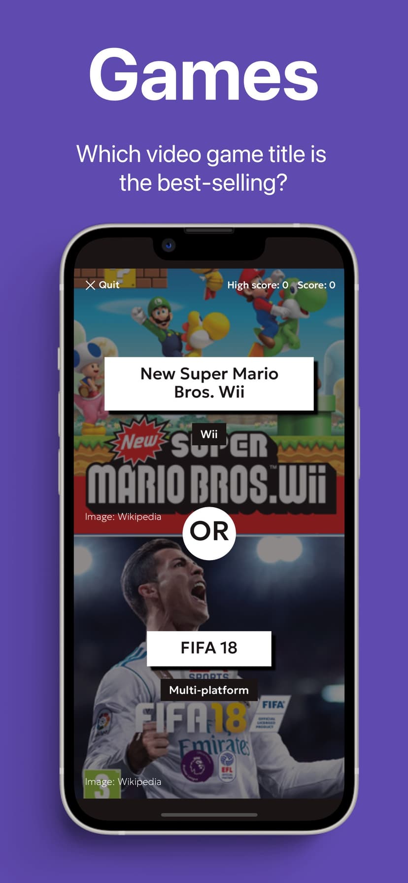 The Higher or Lower Game screenshot 1 - screenshot