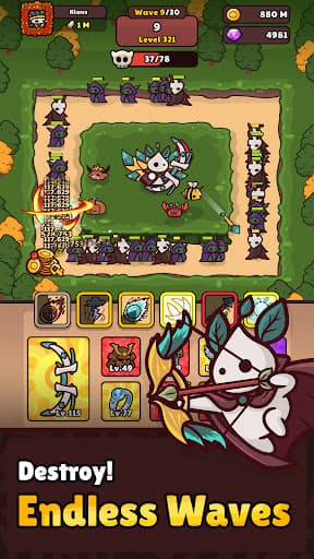 Smith Legend: Idle Rpg TD screenshot 1 - screenshot