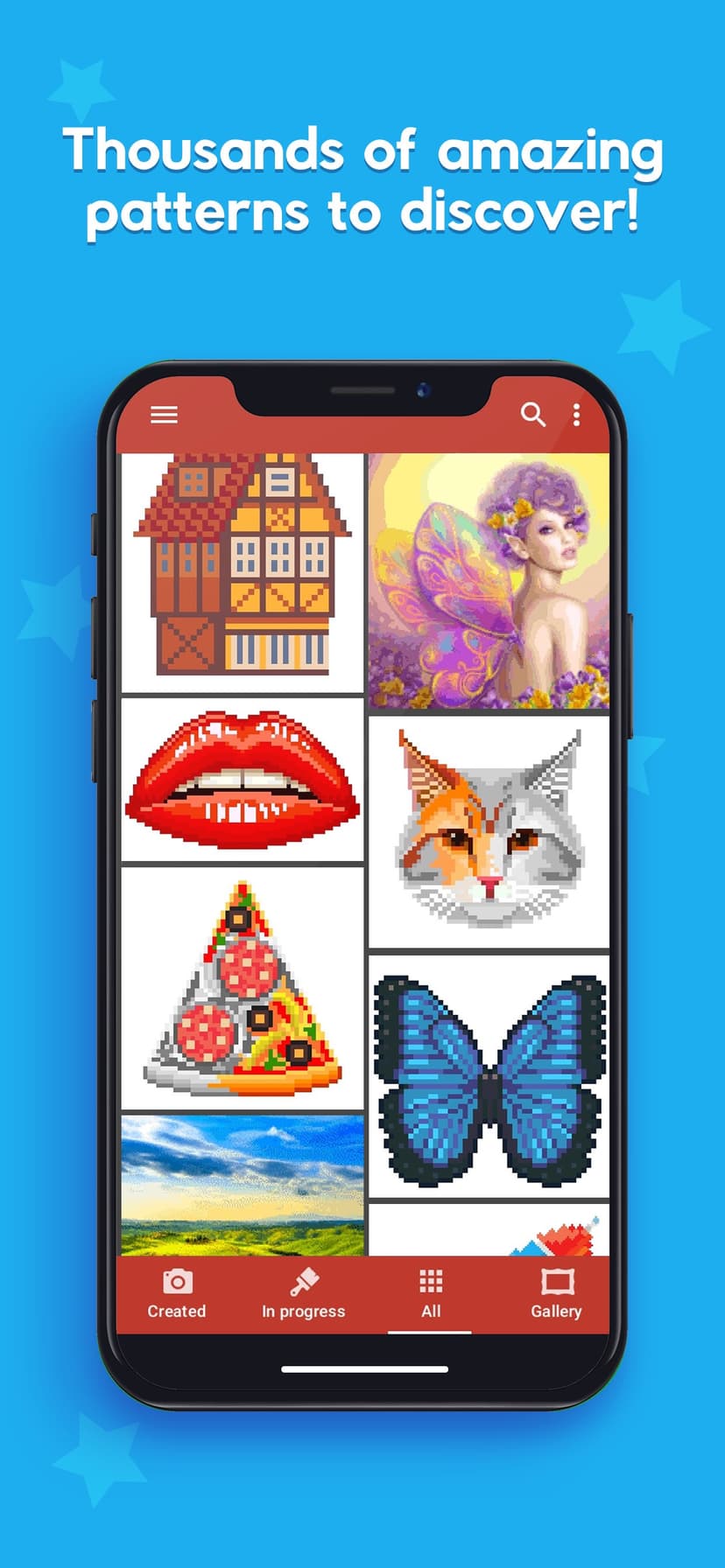 Pixel Tap: Color by Number screenshot 1 - screenshot