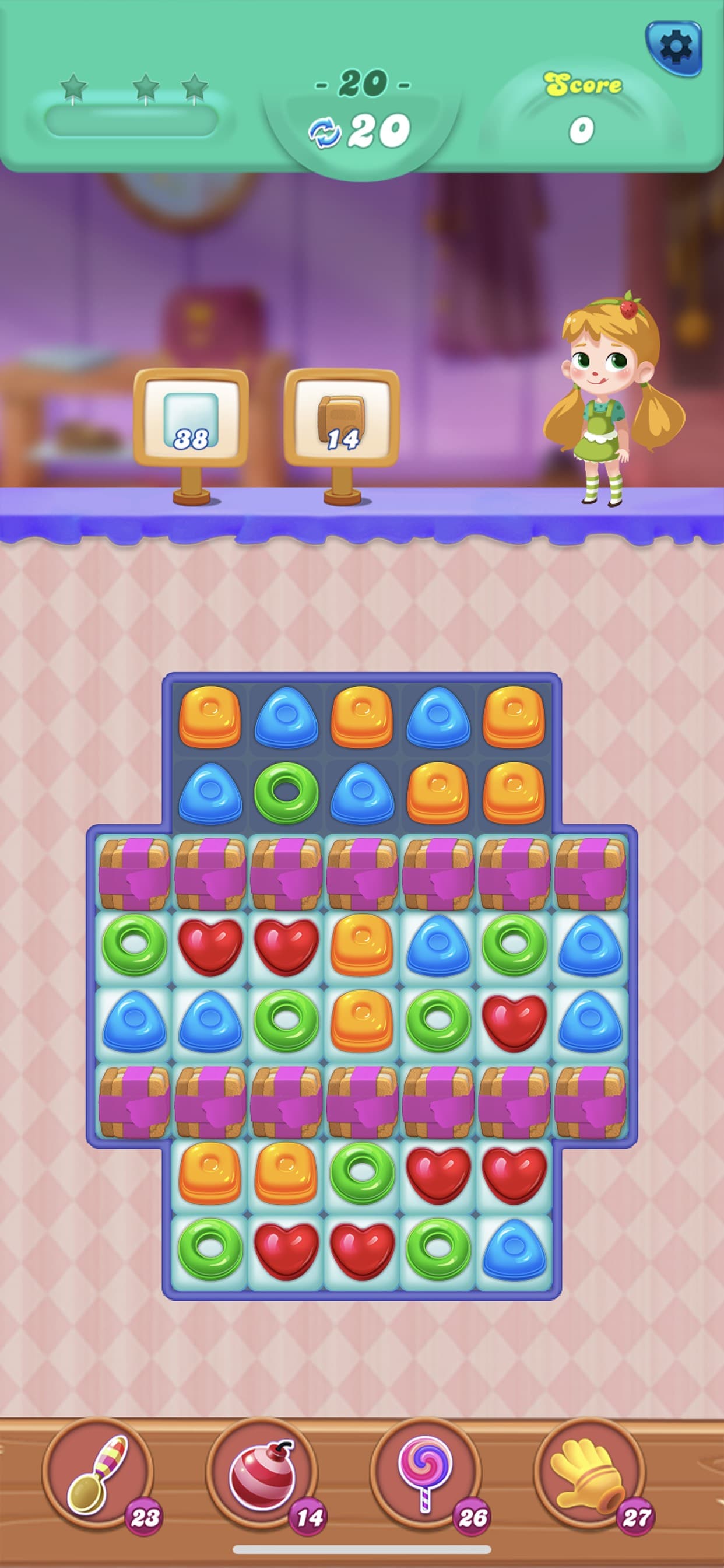 Sweet Candy Mania-Puzzle Games screenshot 1 - screenshot