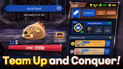 Anipang Matchlike (Puzzle RPG) screenshot 2 - screenshot