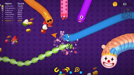Snake Battle: Worm Snake Game screenshot 2 - screenshot