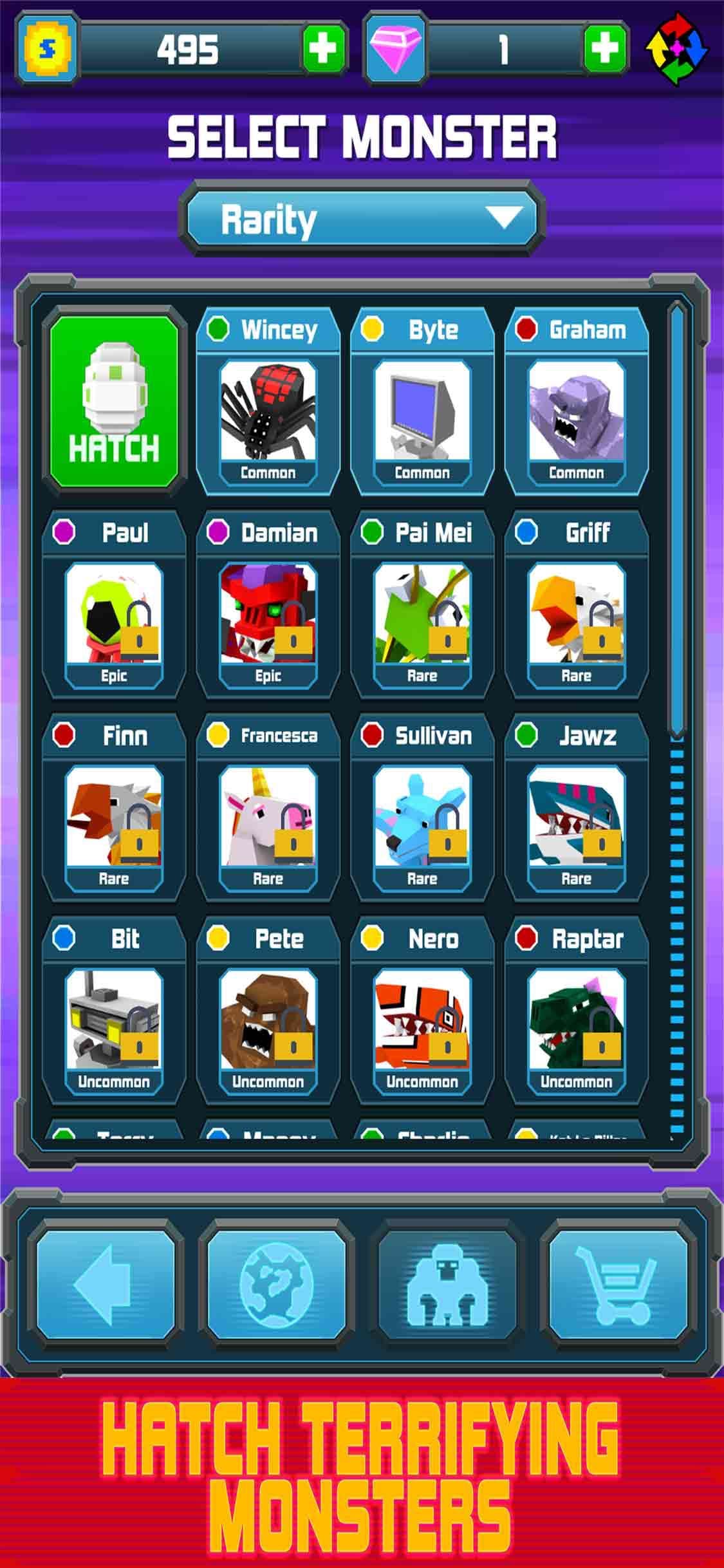 Smashy City: Monster Battles screenshot 1 - screenshot