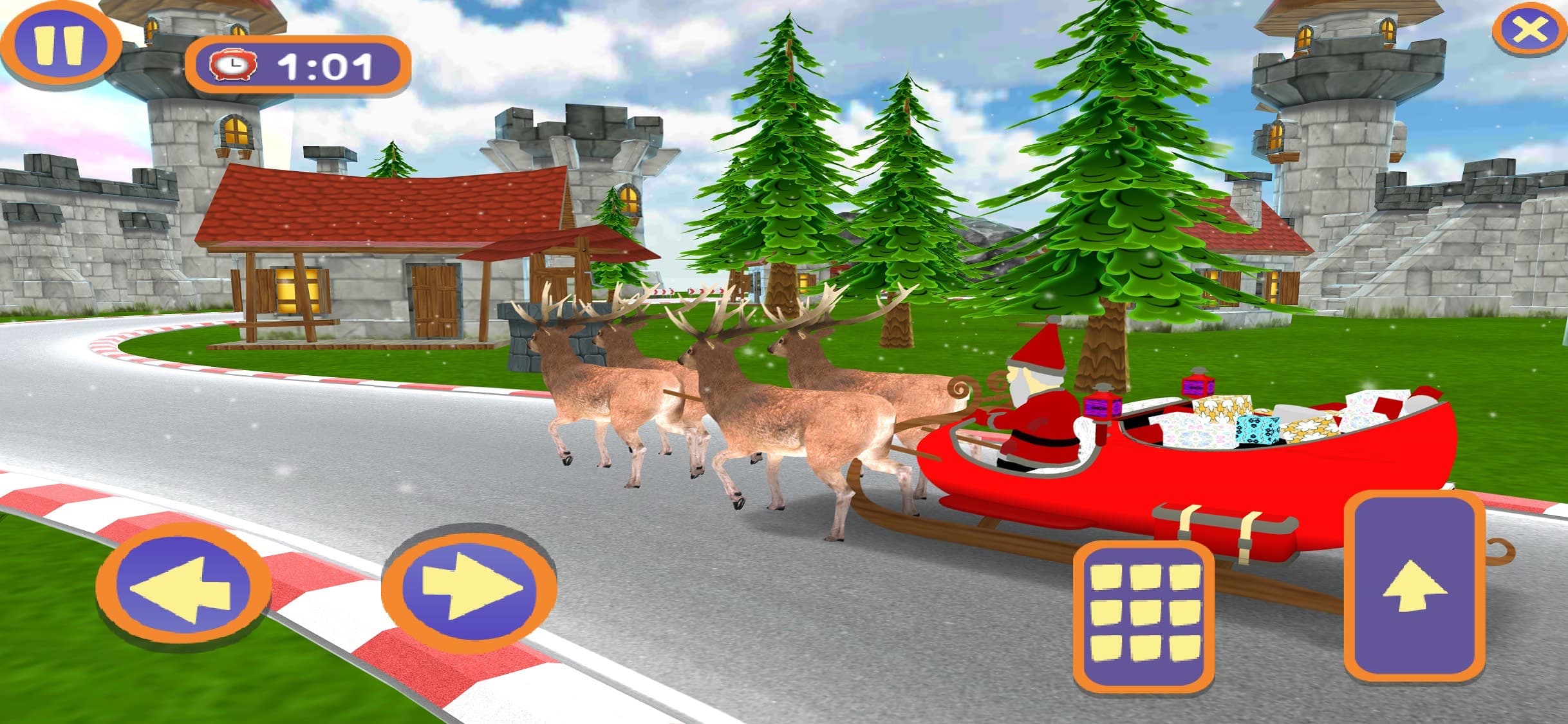Santa Christmas Infinite Track screenshot 2 - screenshot