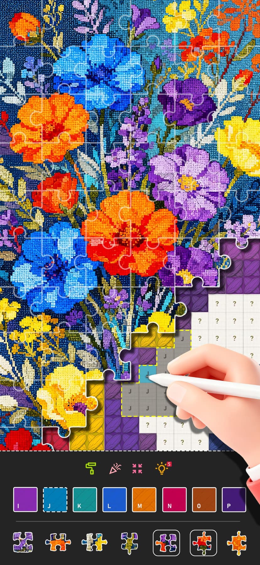 Jigsaw & Cross Stitch screenshot 4 - screenshot