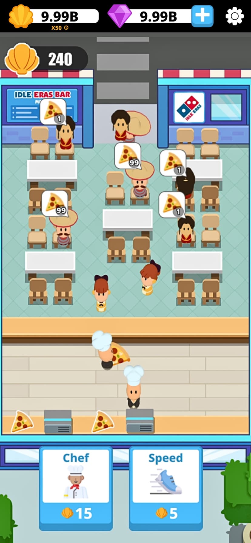Idle Eras Bar: Food Tycoon screenshot 2 - screenshot