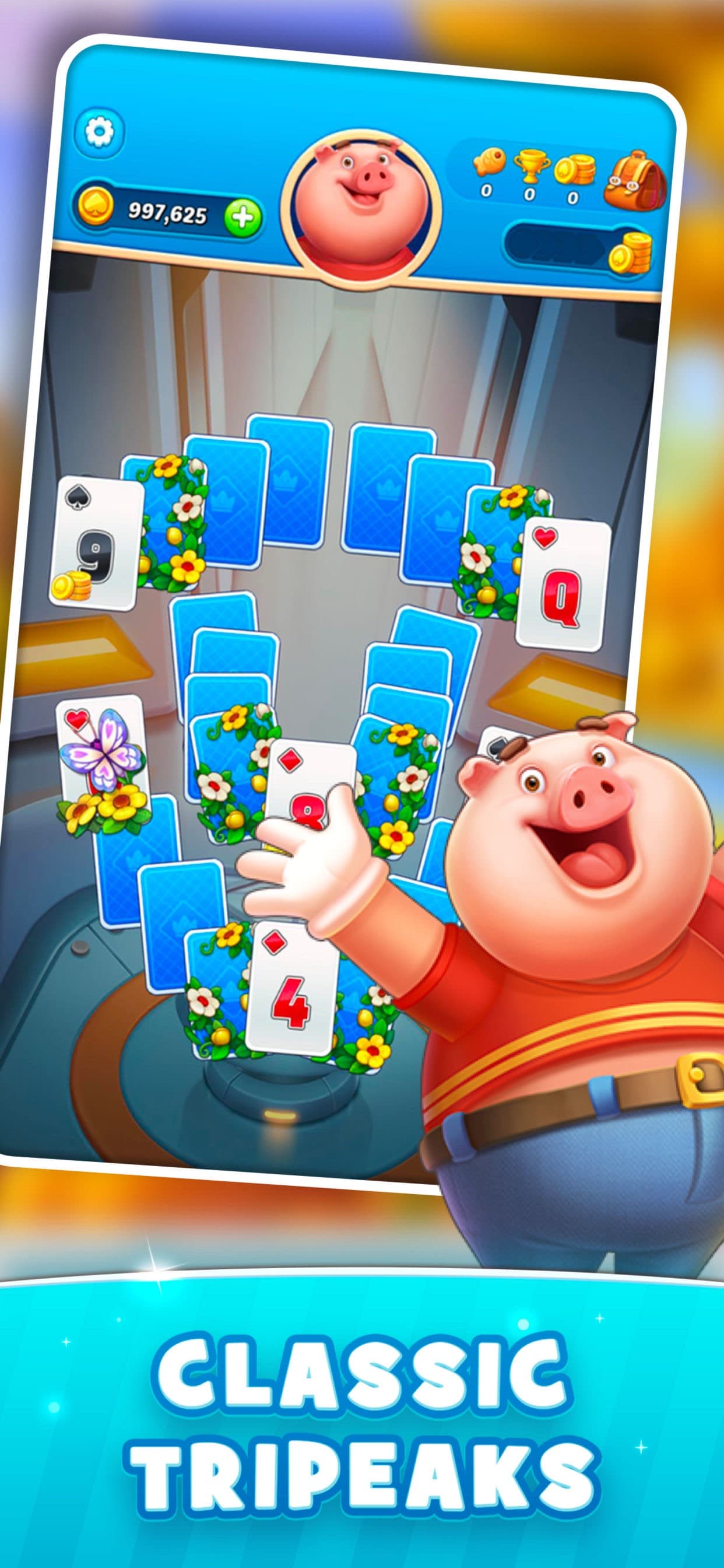 Solitaire TriPeaks: Happy Land screenshot 2 - screenshot