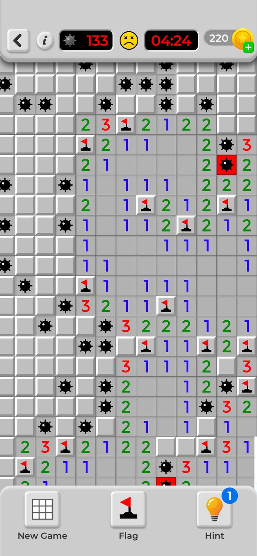 Minesweeper Classic Bomb Games screenshot 1 - screenshot