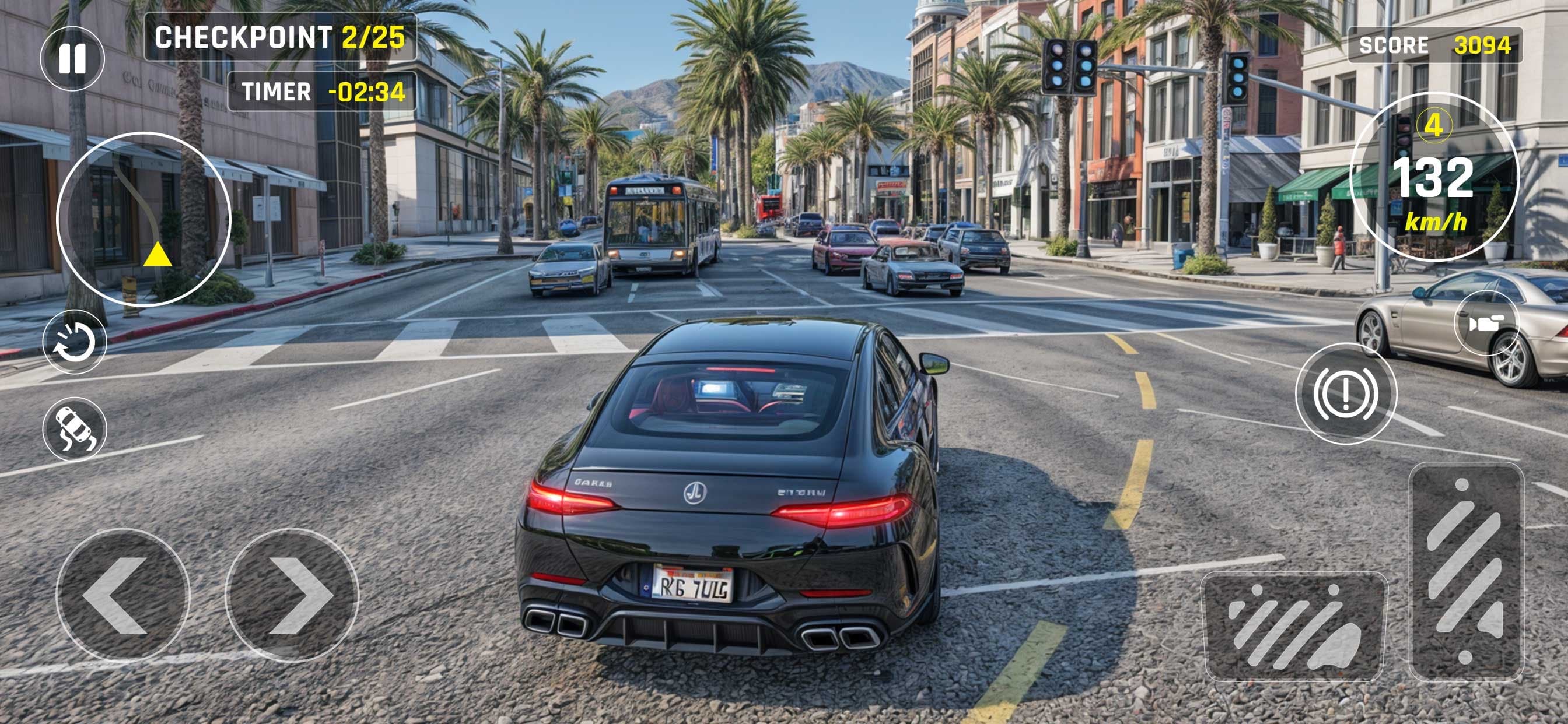 Grand City Car Driving Games screenshot 1 - screenshot