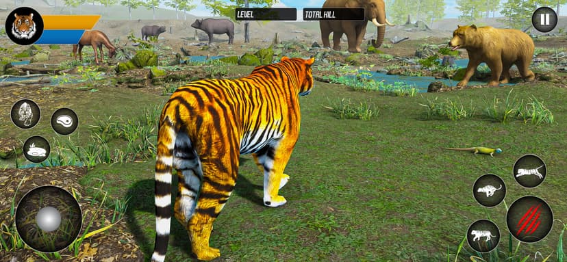 Tiger Simulator: Animal Games screenshot 1 - screenshot