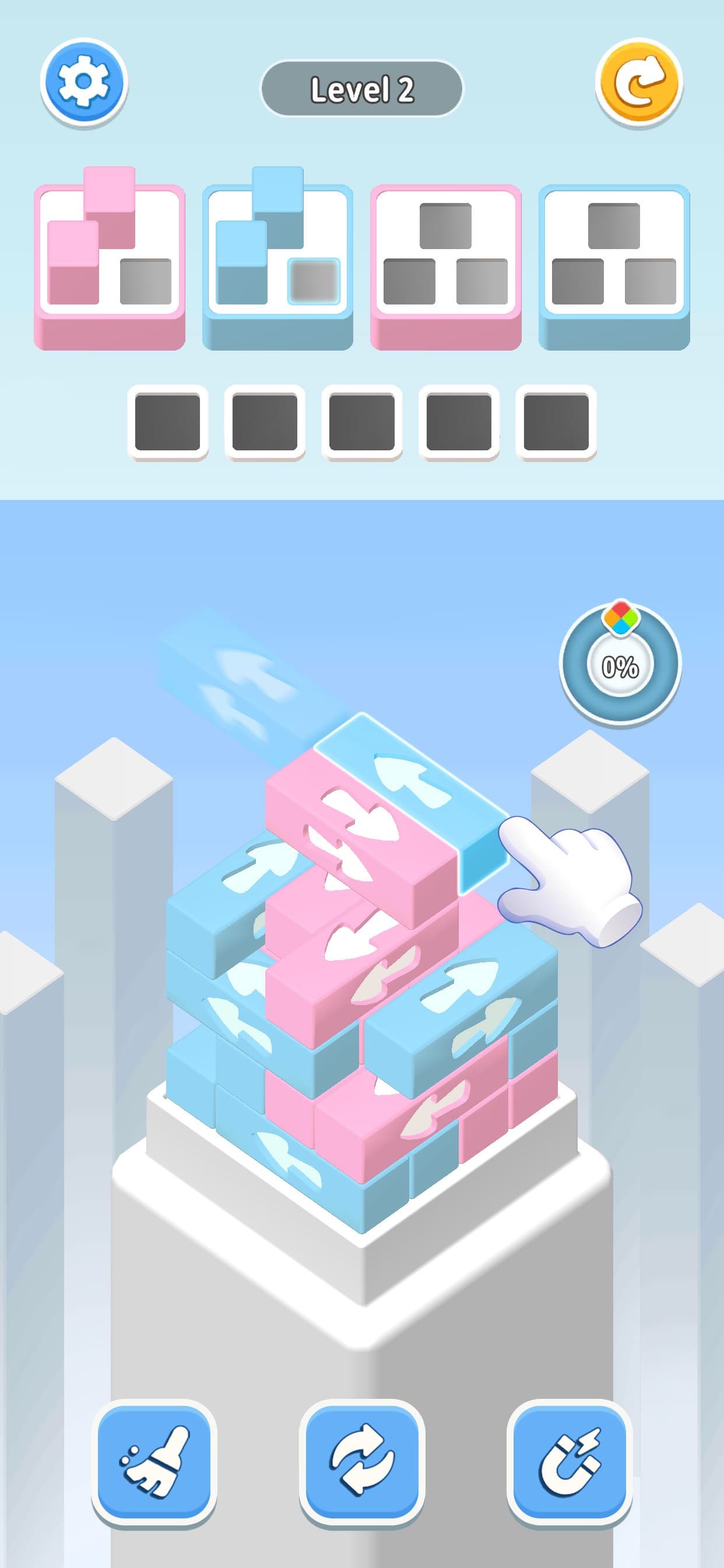 Block Away - Tap It Away 3D screenshot 1 - screenshot