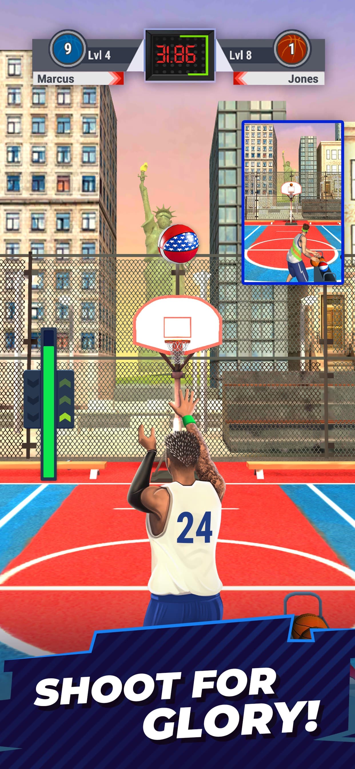 3pt Contest: Basketball Games screenshot 2 - screenshot
