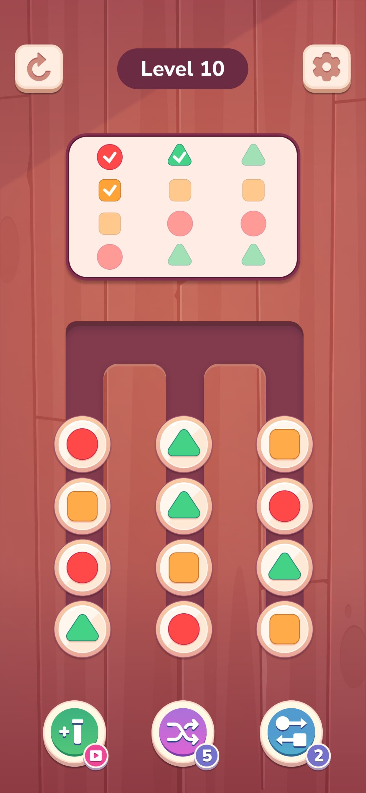 Color Shape Sort Puzzle screenshot 3 - screenshot
