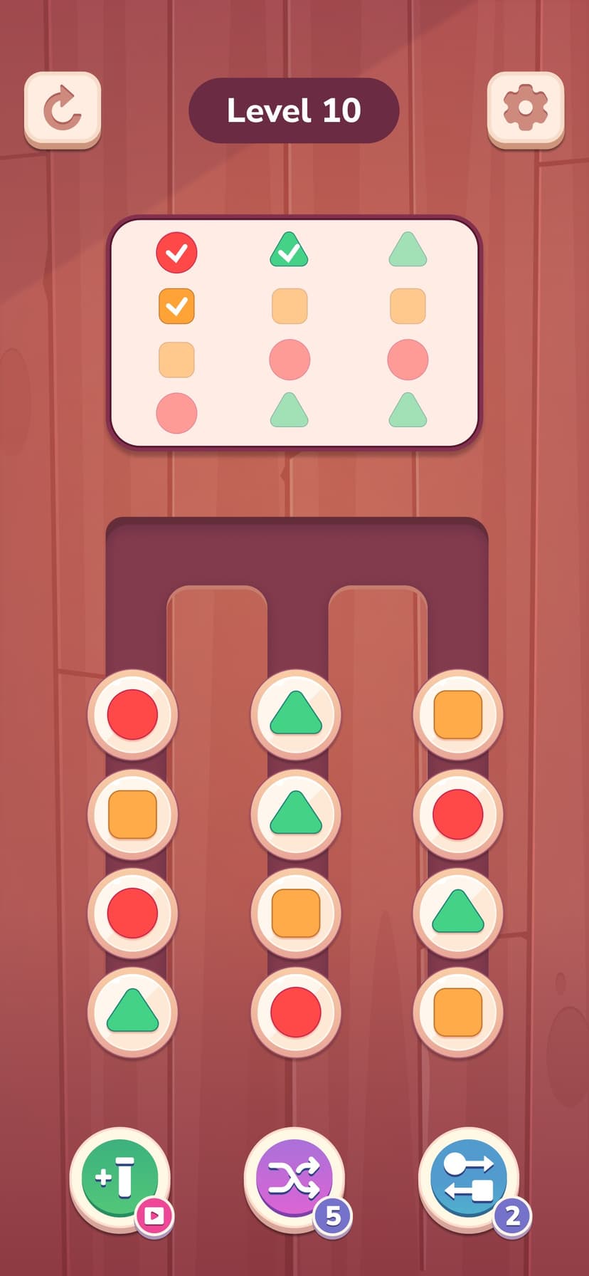 Color Shape Sort Puzzle screenshot 3 - screenshot