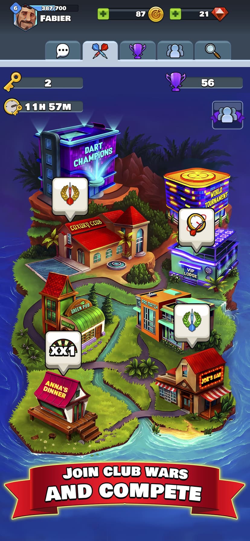 Darts Club: PvP Multiplayer screenshot 5 - screenshot