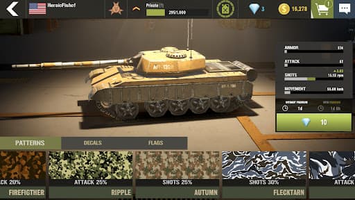 War Machines：Tanks Battle Game screenshot 9 - screenshot