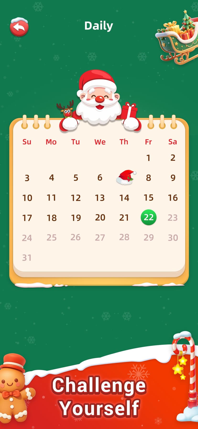 Christmas JigSlide Tile Puzzle screenshot 4 - screenshot