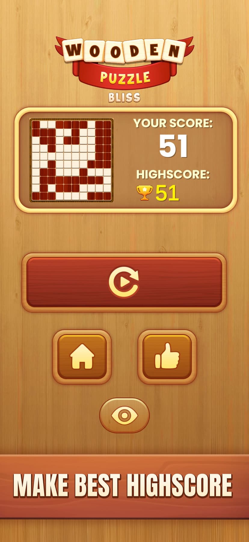 Wooden Puzzle Bliss screenshot 4 - screenshot