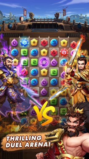 Three Kingdoms & Puzzles: Matc screenshot 3 - screenshot