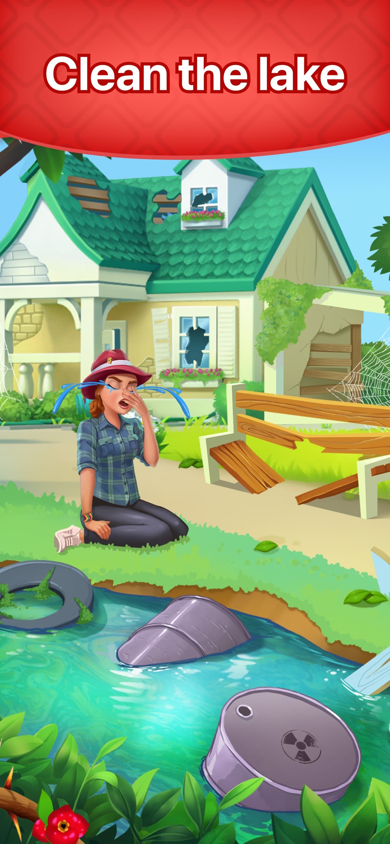 Garden Lilies Match 3 game screenshot 5 - screenshot