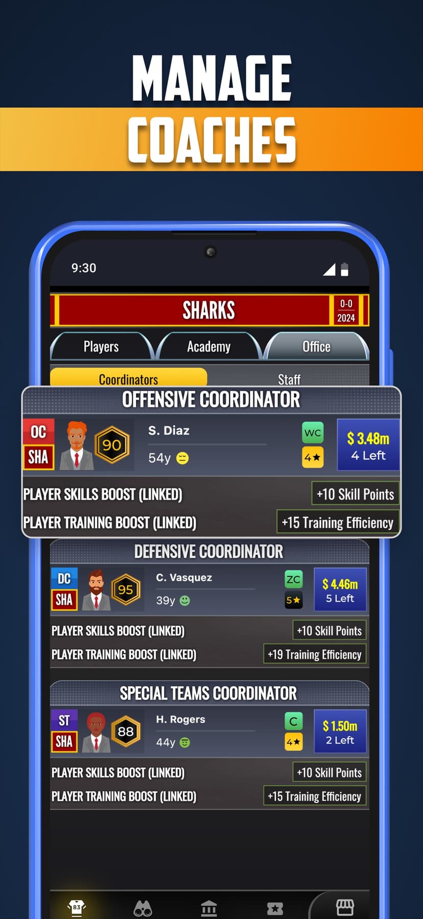ULT College Football Coach screenshot 5 - screenshot