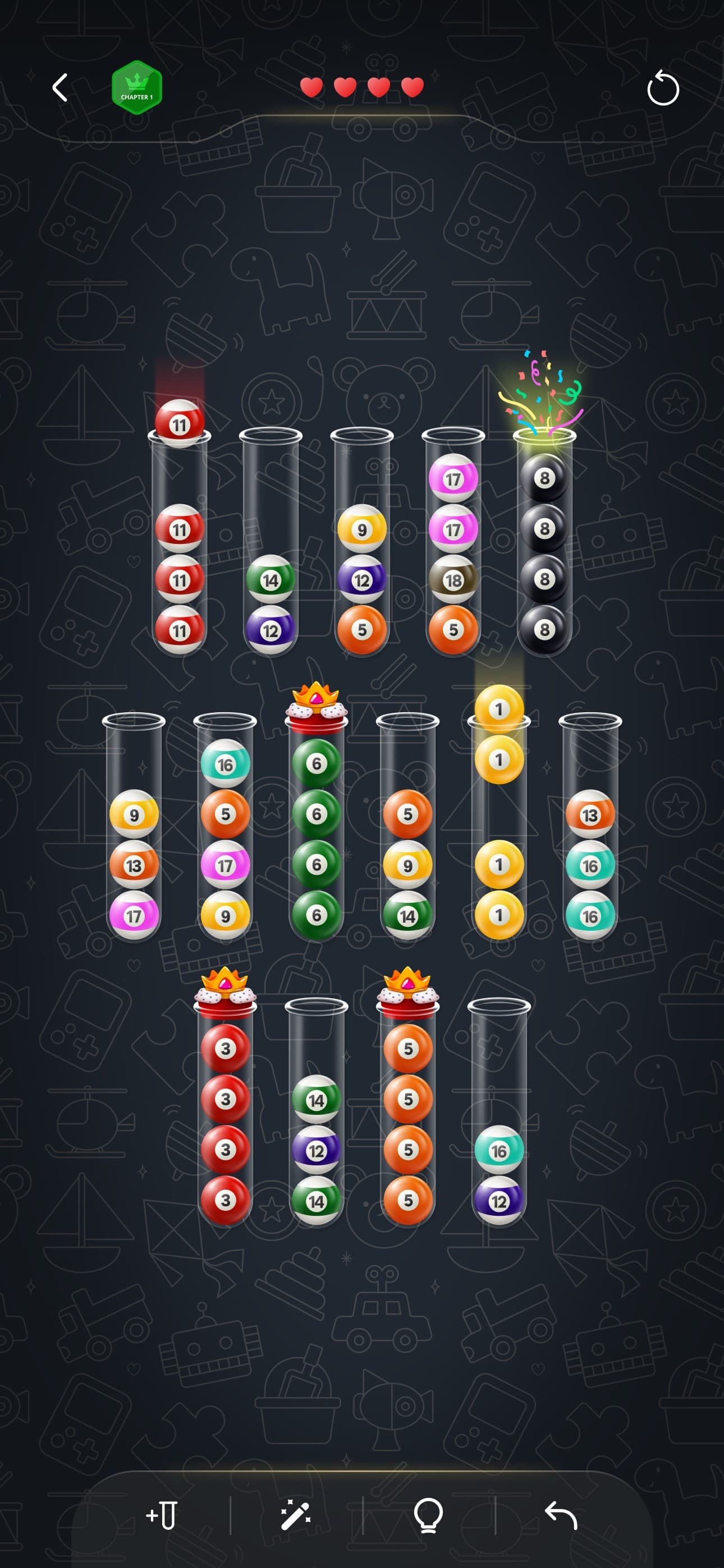 Ball sorting challenge screenshot 5 - screenshot