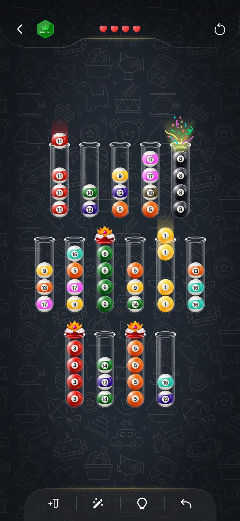 Ball sorting challenge screenshot 5 - screenshot