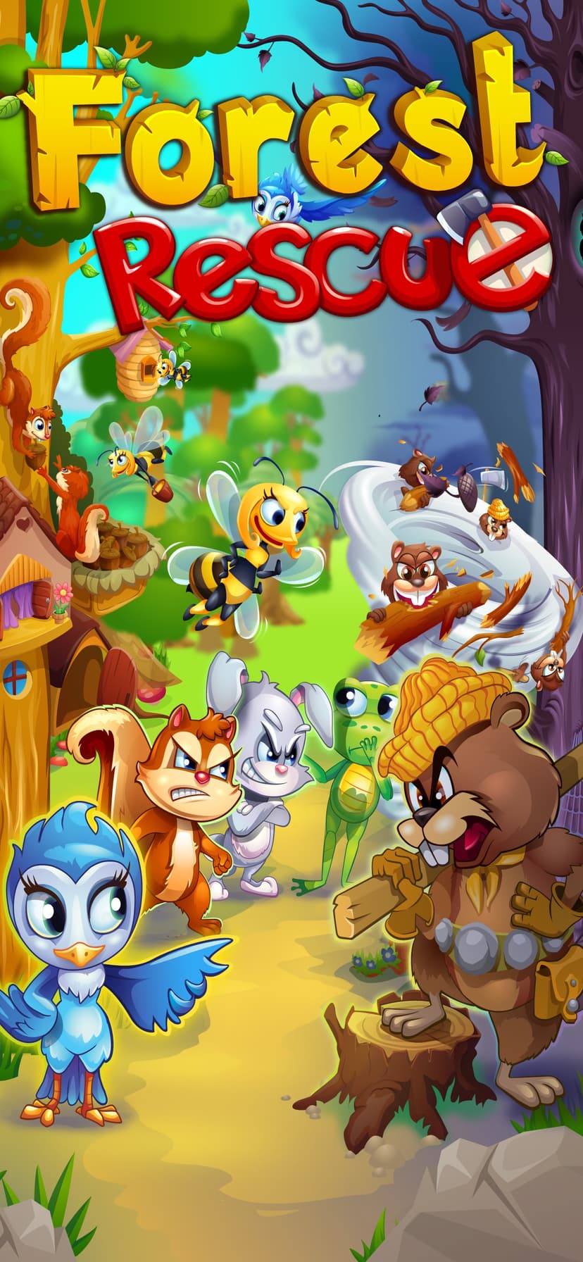 Forest Rescue: Match 3 Puzzle screenshot 5 - screenshot