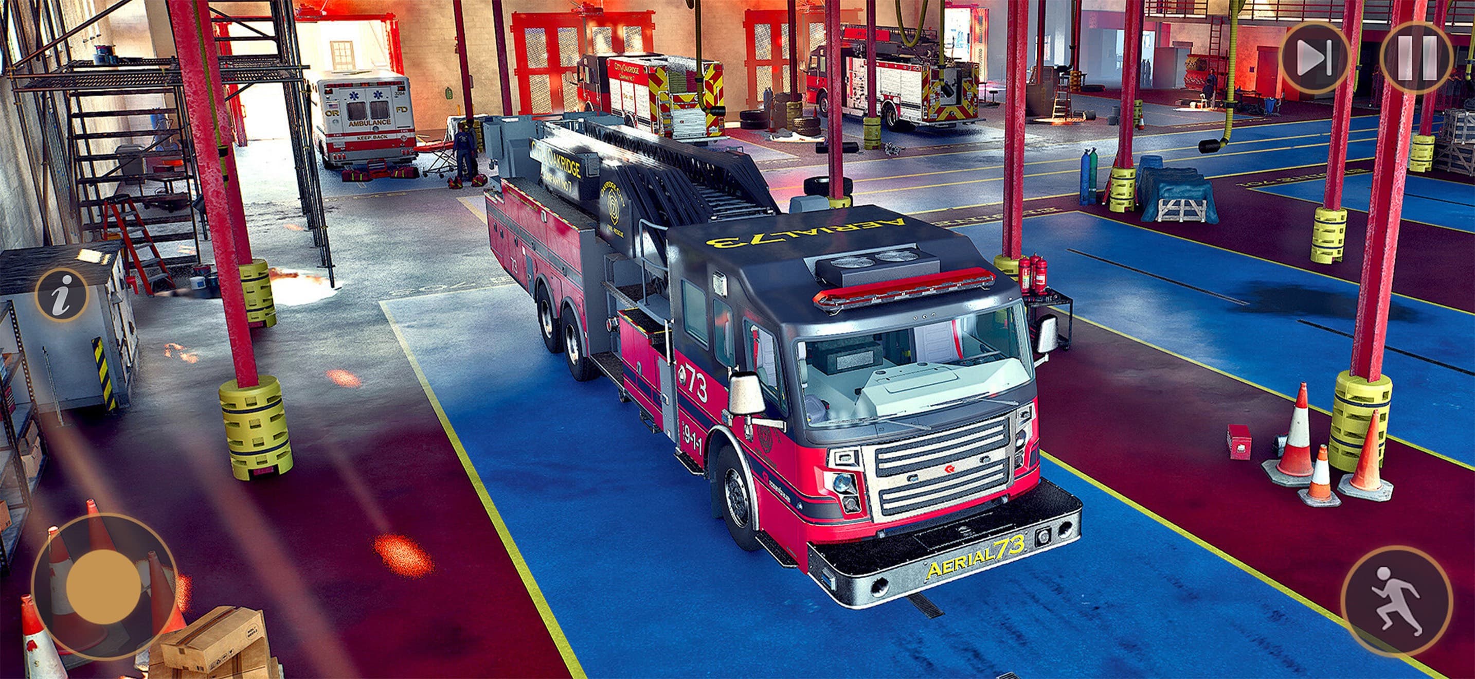Fire Truck Firefighting Rescue screenshot 2 - screenshot