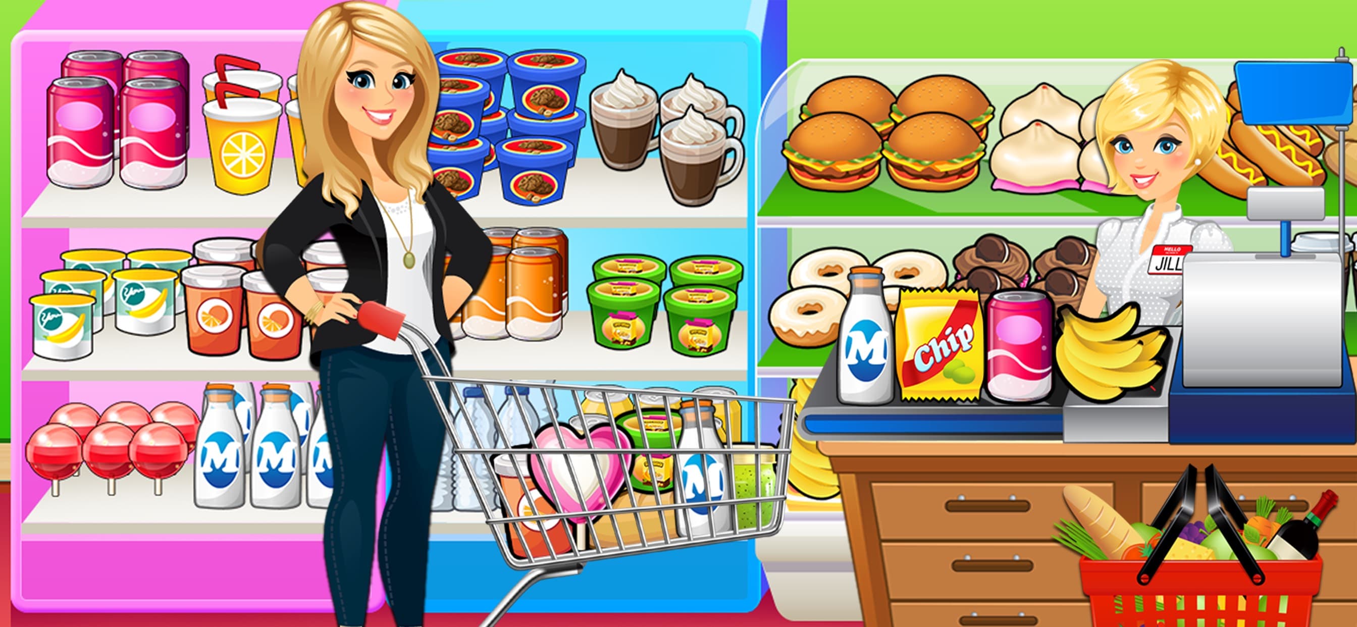 Supermarket Grocery Store Girl screenshot 1 - screenshot