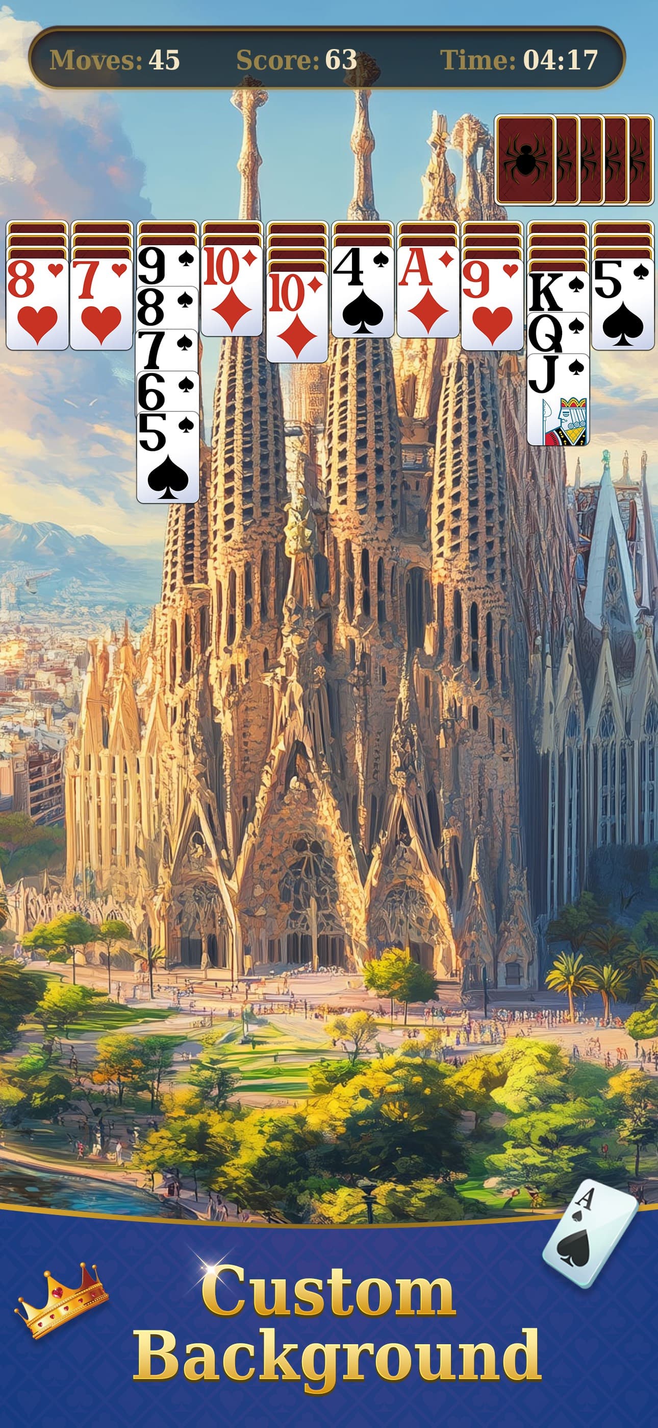 Spider Solitaire-Puzzle trip screenshot 4 - screenshot