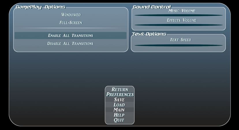 Null - screenshot