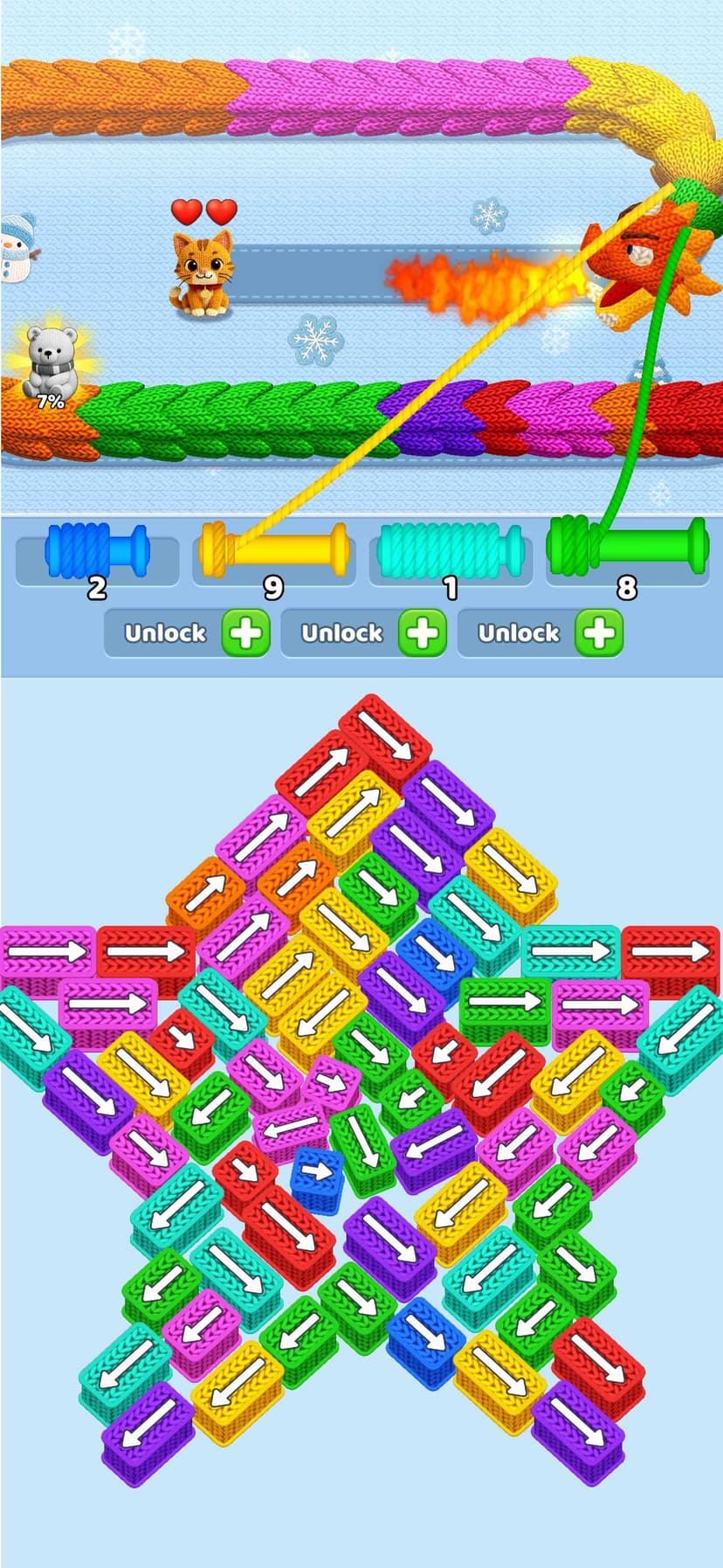 Wool Crush -Escape Traffic Jam screenshot 5 - screenshot