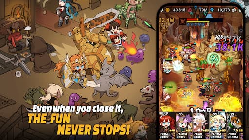 Loop Dungeon: Idle RPG screenshot 6 - screenshot