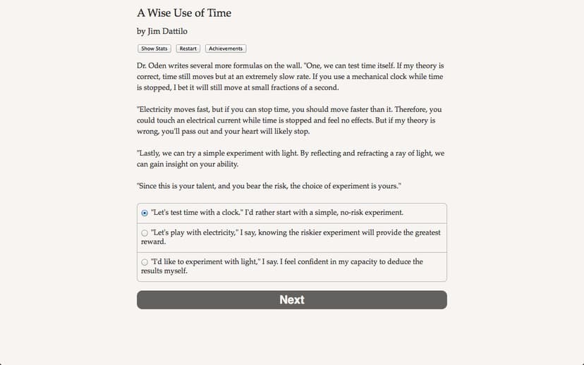 Null - screenshot