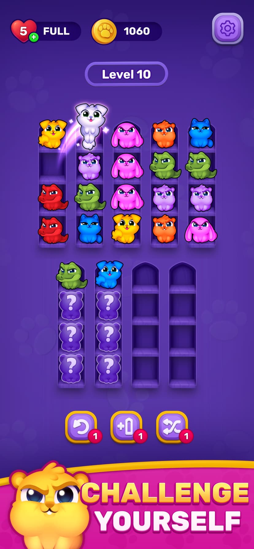 Cozy Sort: Animal Sorting Game screenshot 2 - screenshot