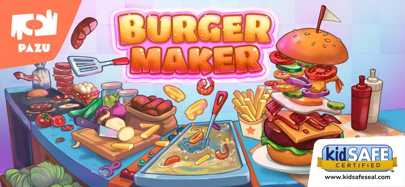 Burger Maker Kids Cooking Game screenshot 8 - screenshot