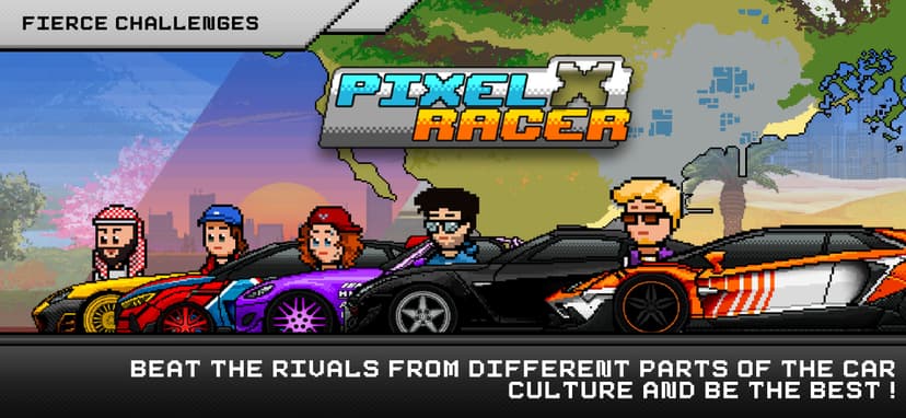 Drag Racing : Pixel X Racer screenshot 7 - screenshot