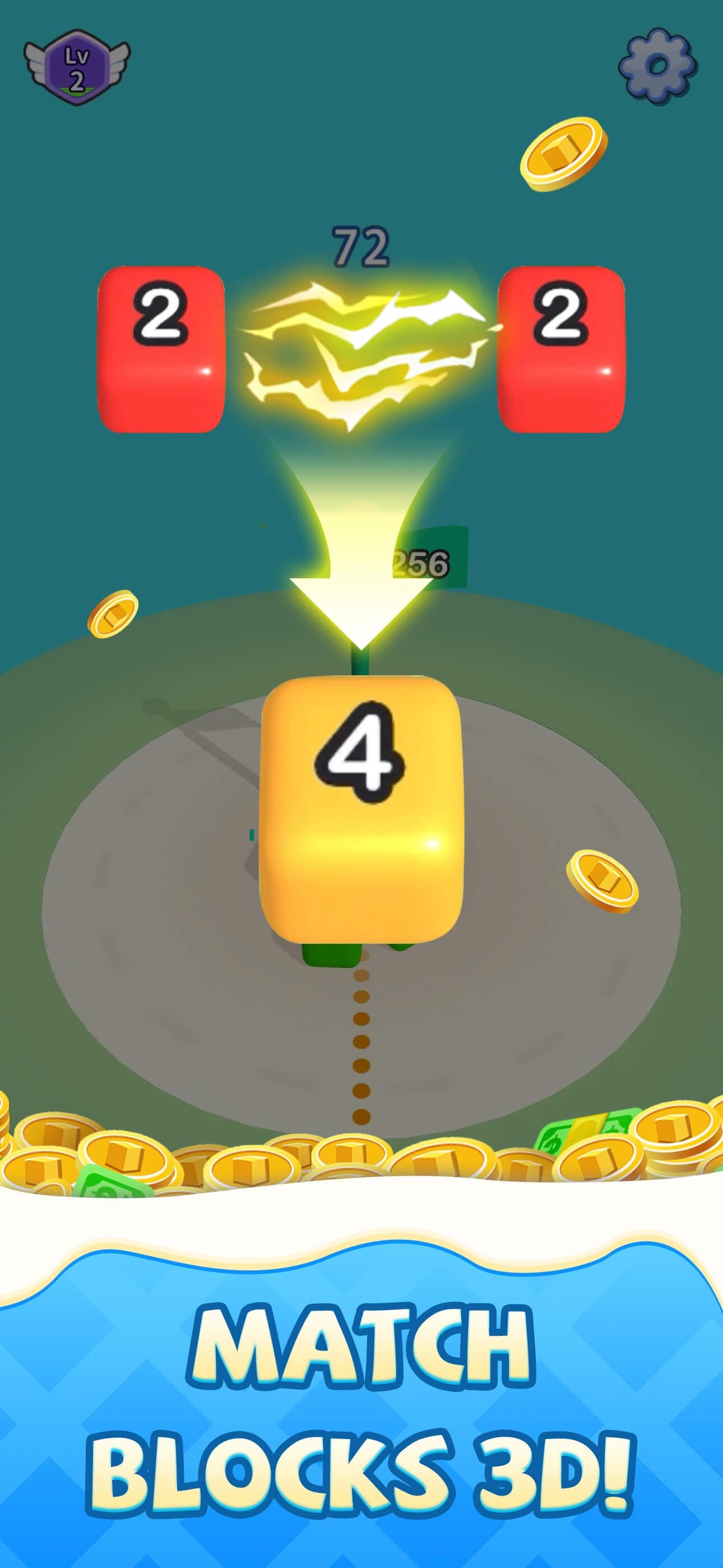 2048 Cube Guru: Number Match screenshot 2 - screenshot