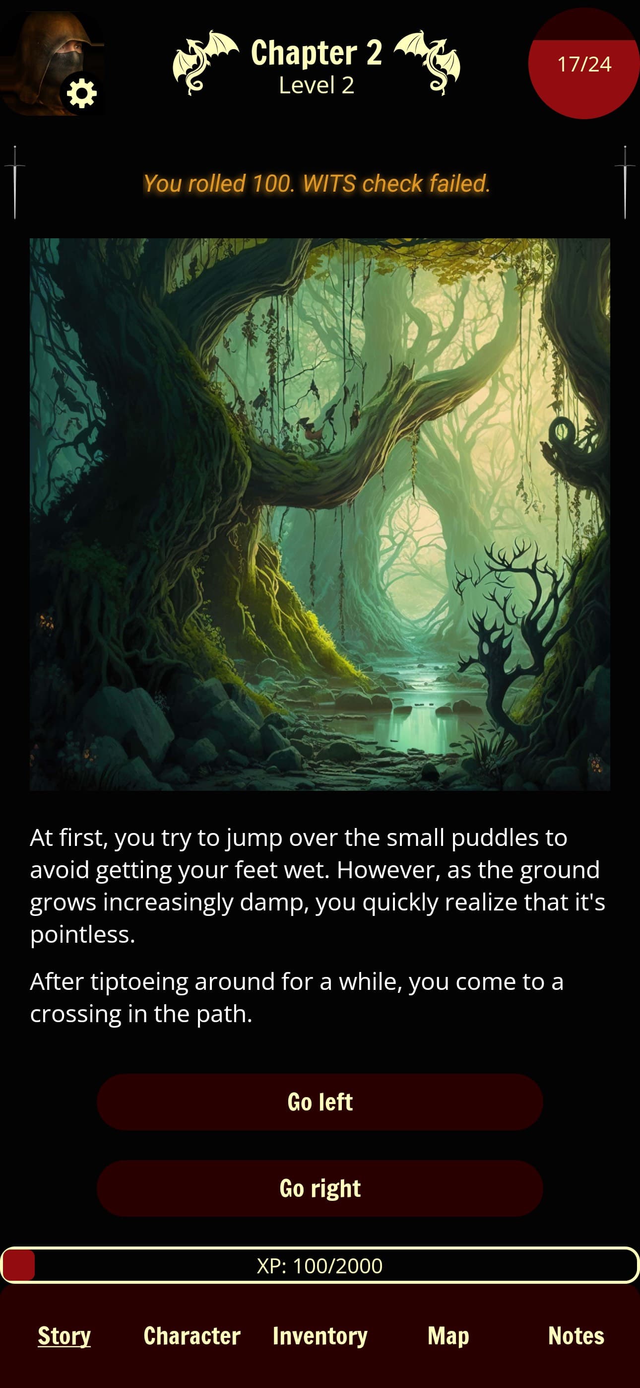 Forgotten: D&D style text RPG screenshot 5 - screenshot